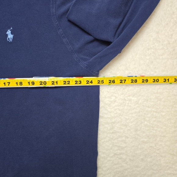 Ralph Lauren Featherweight Mesh Button Down Shirt Long Sleeve - Mens - Picture 9 of 14